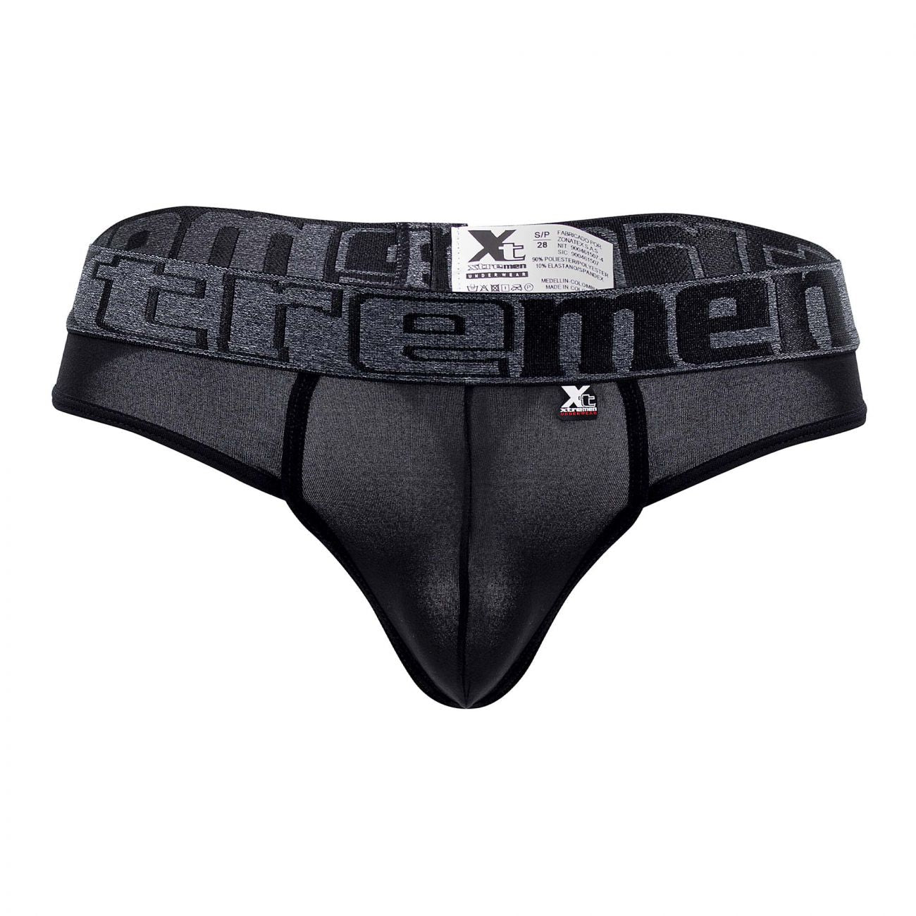 Xtremen 91101X Microfiber Thongs Color Black - DealByEthan.gay loves Xtremen
