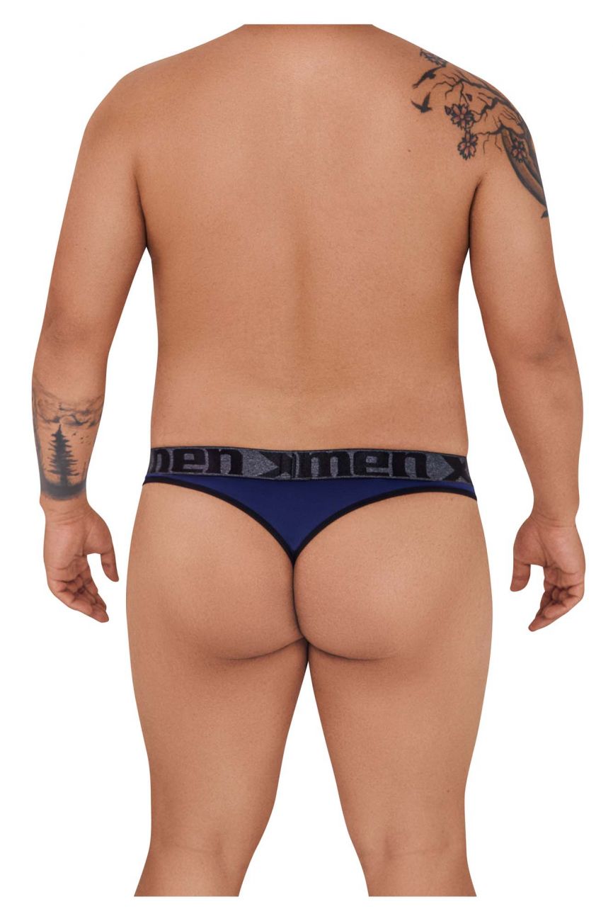 Xtremen 91101X Microfiber Thongs Color Dark Blue - DealByEthan.gay loves Xtremen