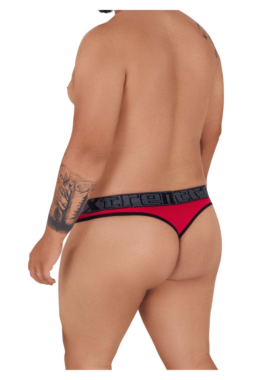 Xtremen 91101X Microfiber Thongs Color Red - DealByEthan.gay loves Xtremen