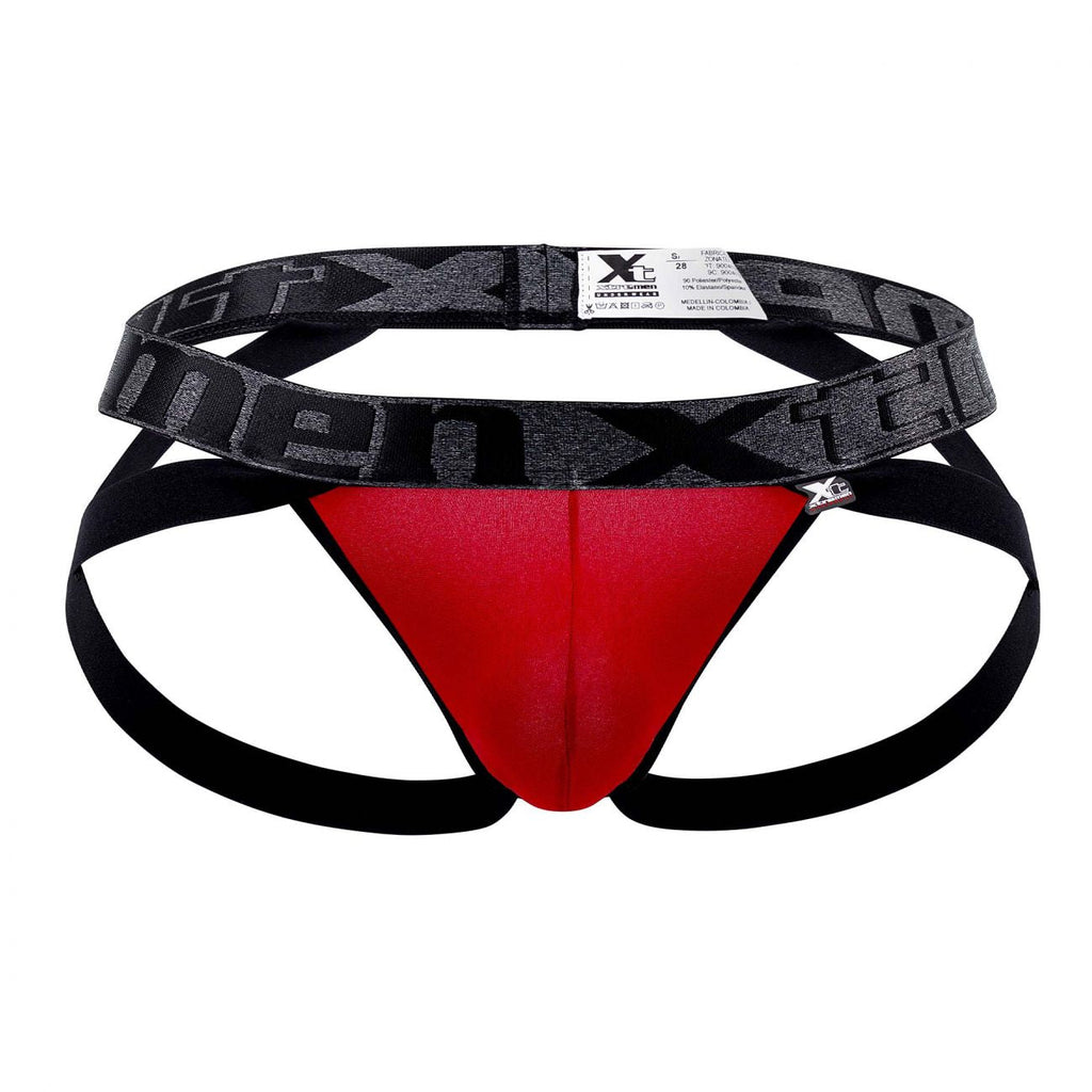 Xtremen 91102 Microfiber Jockstrap Color Red - DealByEthan.gay loves Xtremen