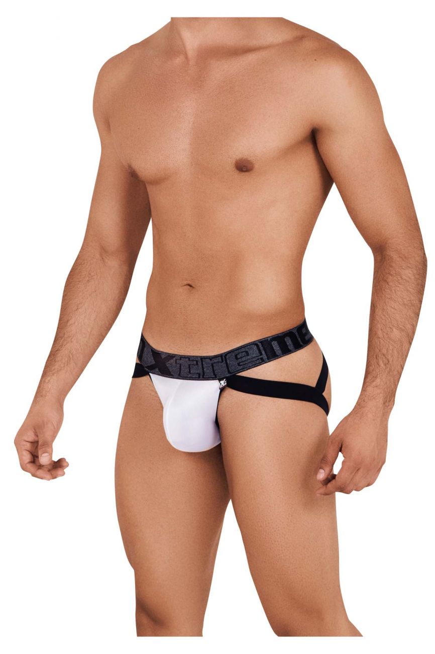 Xtremen 91102 Microfiber Jockstrap Color White - DealByEthan.gay loves Xtremen