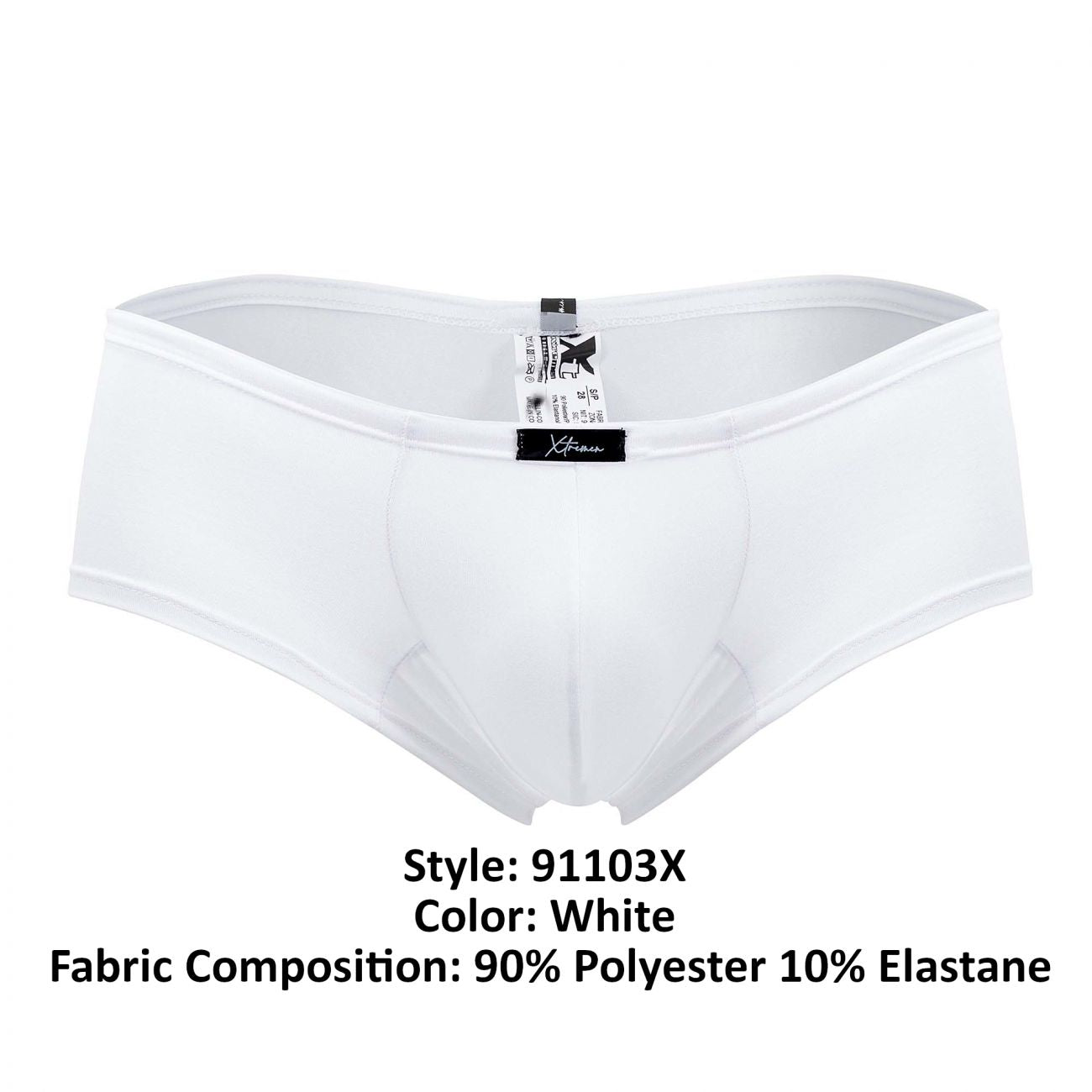 Xtremen 91103X Microfiber Trunks Color White - DealByEthan.gay loves Xtremen