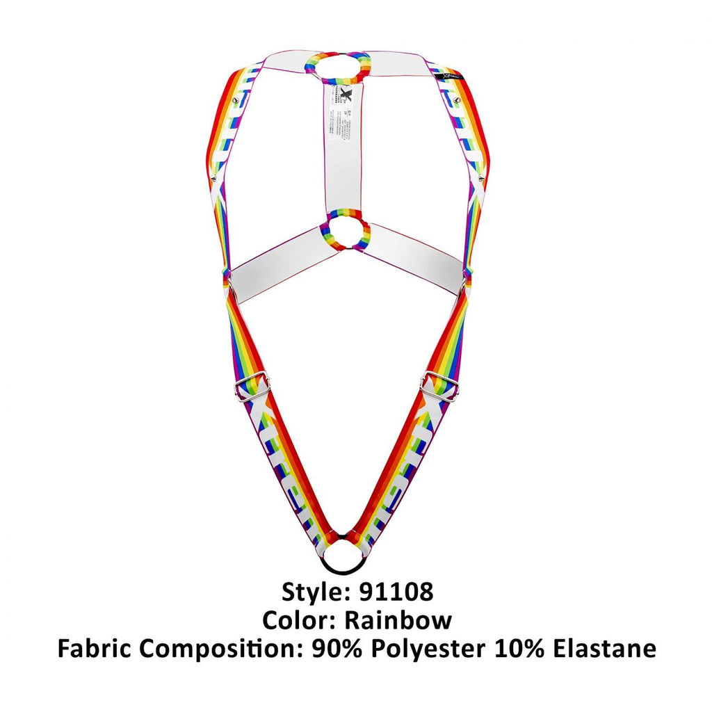 Xtremen 91108 C-Ring Harness Color Rainbow - DealByEthan.gay loves Xtremen