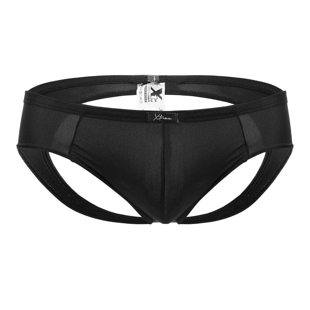 Xtremen 91111 Super Shine Jockstrap Color Black - DealByEthan.gay loves Xtremen