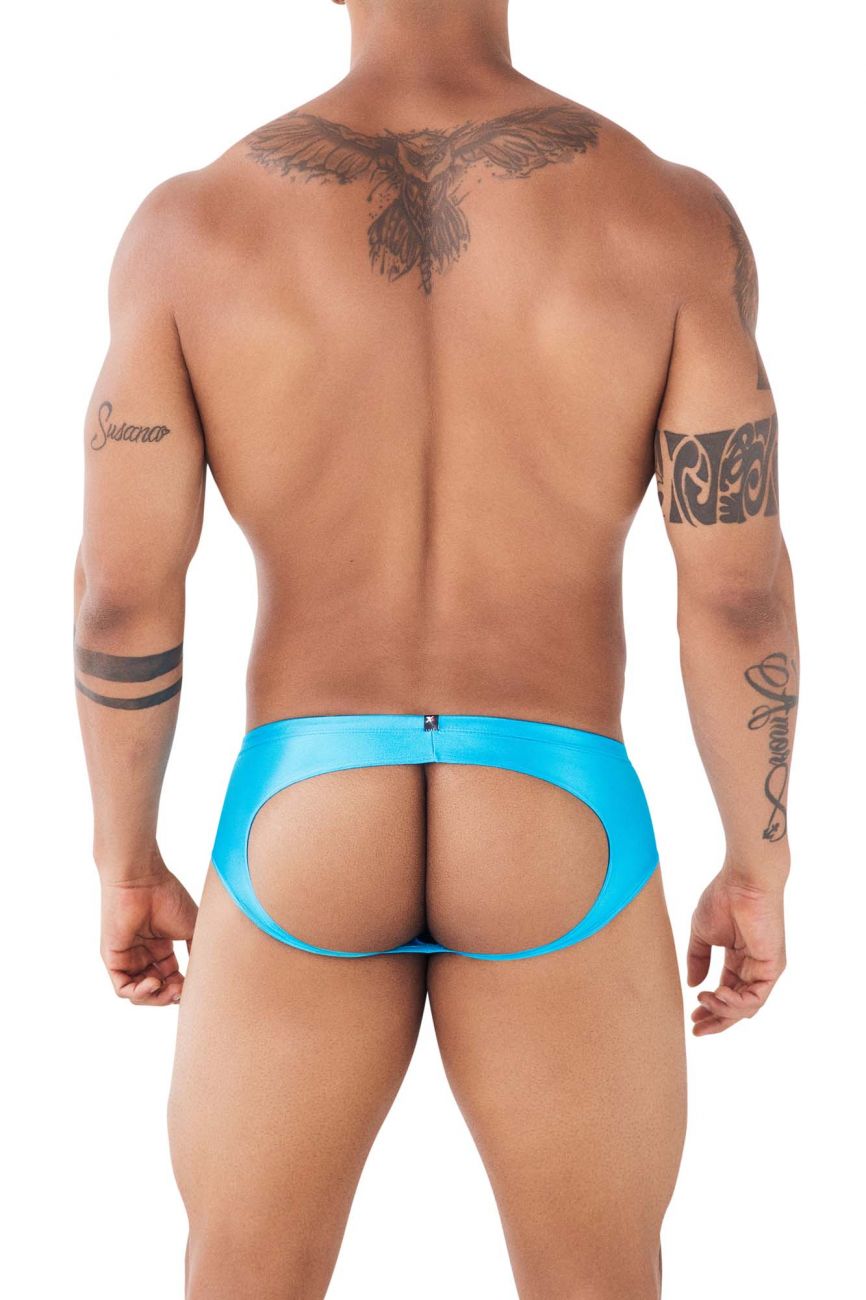 Xtremen 91111 Super Shine Jockstrap Color Turquoise - DealByEthan.gay loves Xtremen