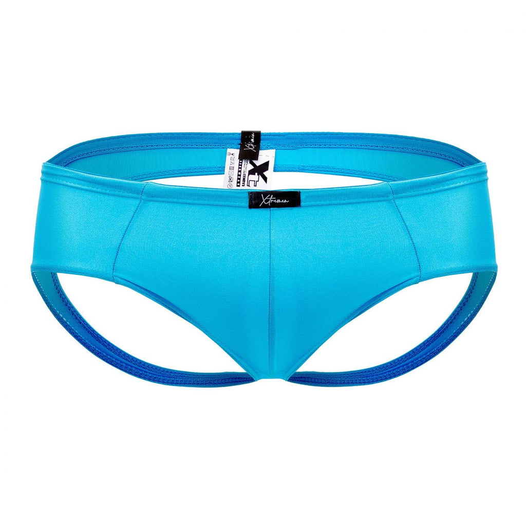 Xtremen 91111 Super Shine Jockstrap Color Turquoise - DealByEthan.gay loves Xtremen