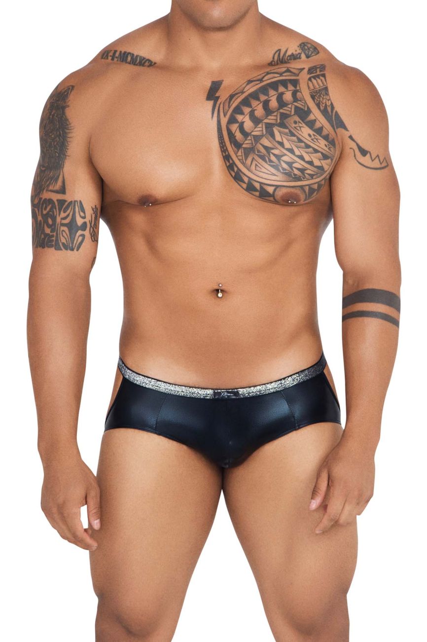Xtremen 91116 Metallic Jockstrap Color Black - DealByEthan.gay loves Xtremen