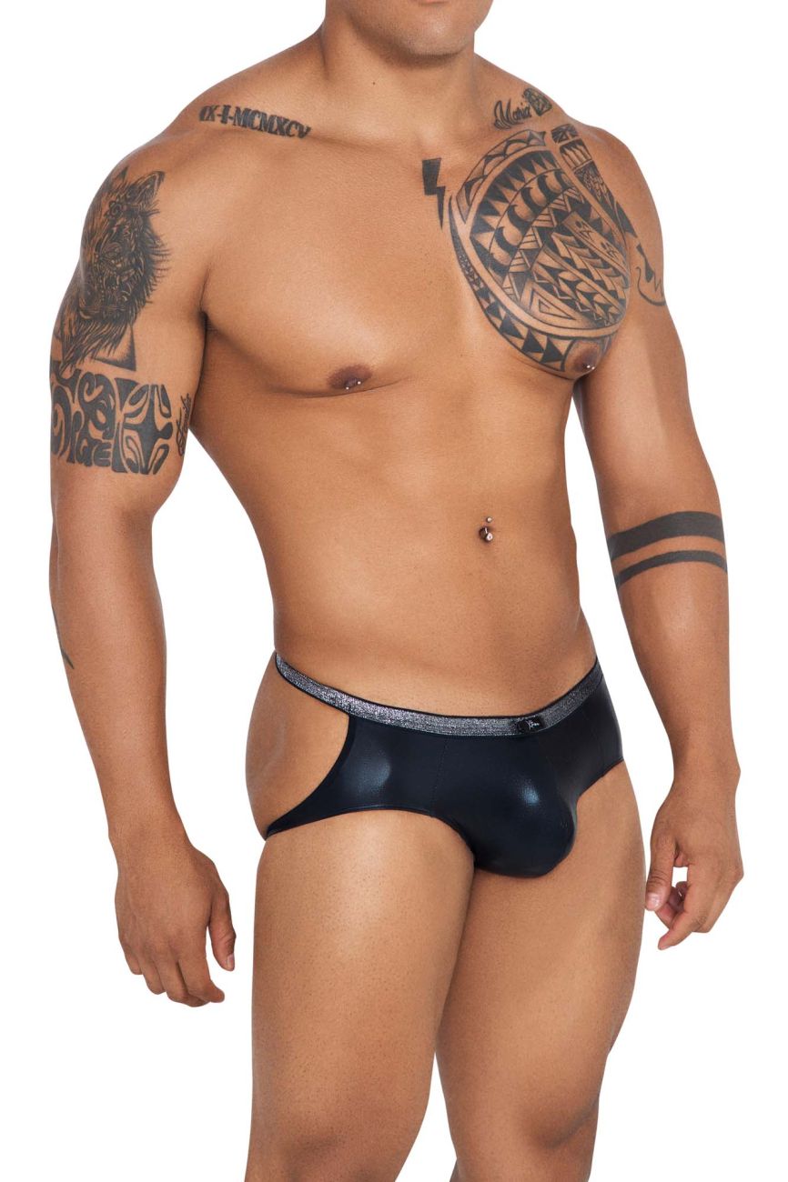 Xtremen 91116 Metallic Jockstrap Color Black - DealByEthan.gay loves Xtremen