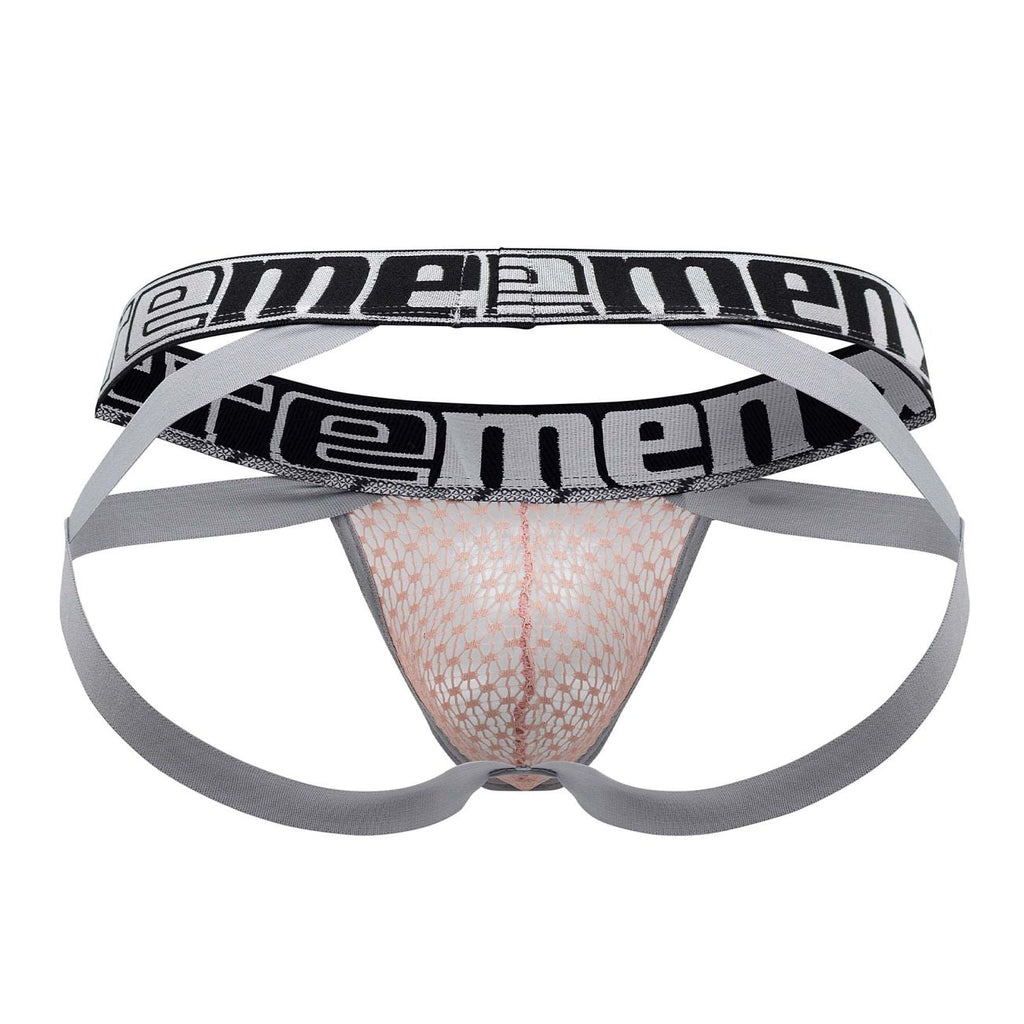 Xtremen 91118 Lace Jockstrap Color Rosewood - DealByEthan.gay loves Xtremen