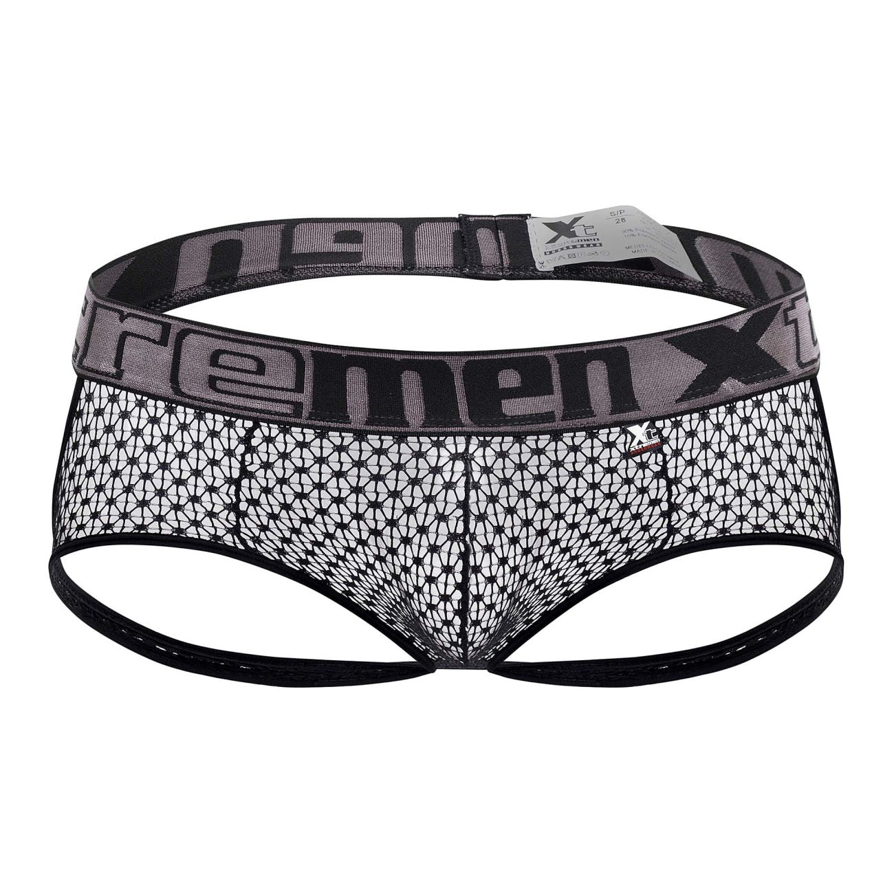 Xtremen 91119 Lace Jockstrap Color Black - DealByEthan.gay loves Xtremen