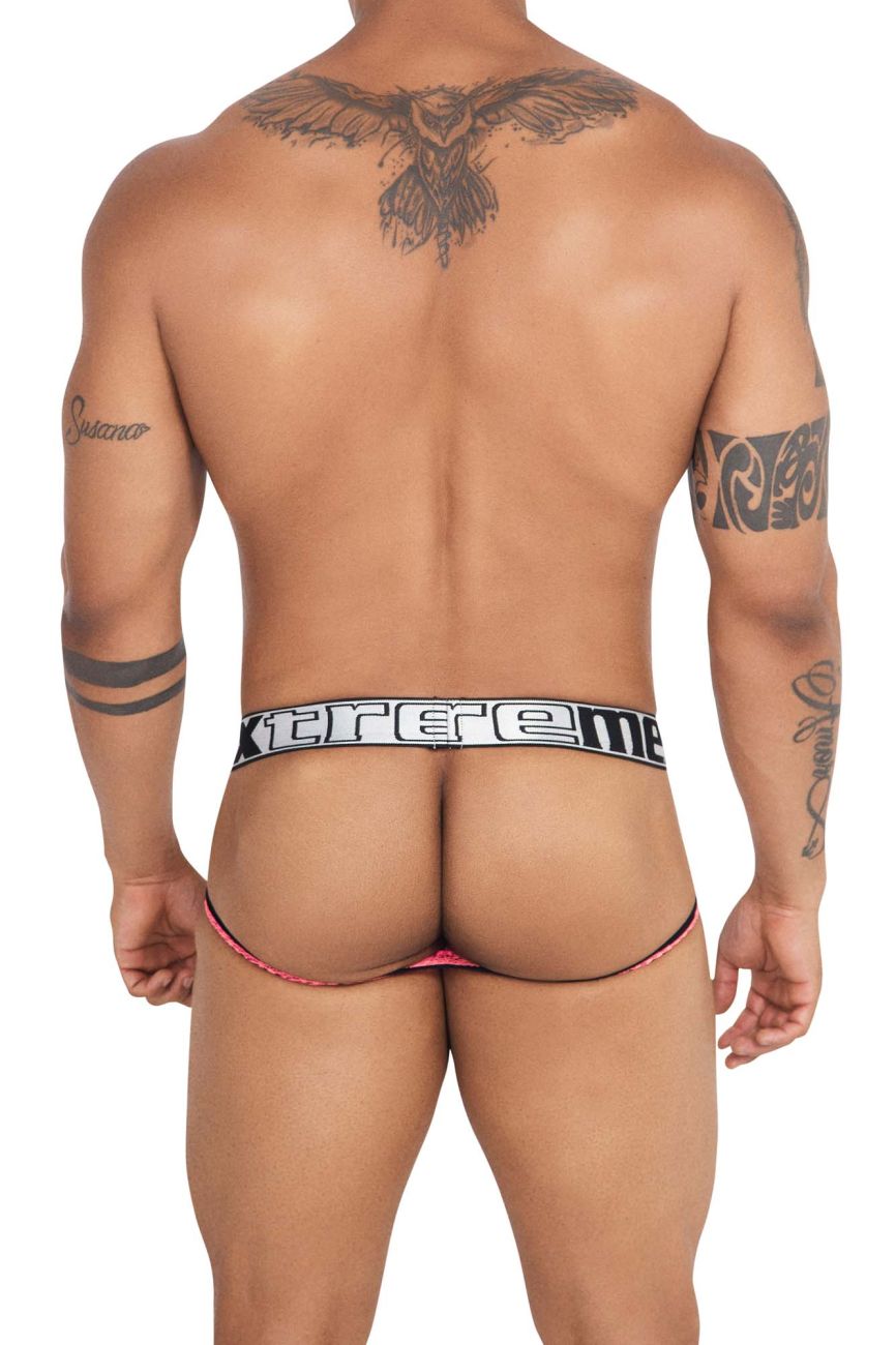 Xtremen 91119 Lace Jockstrap Color Coral - DealByEthan.gay loves Xtremen