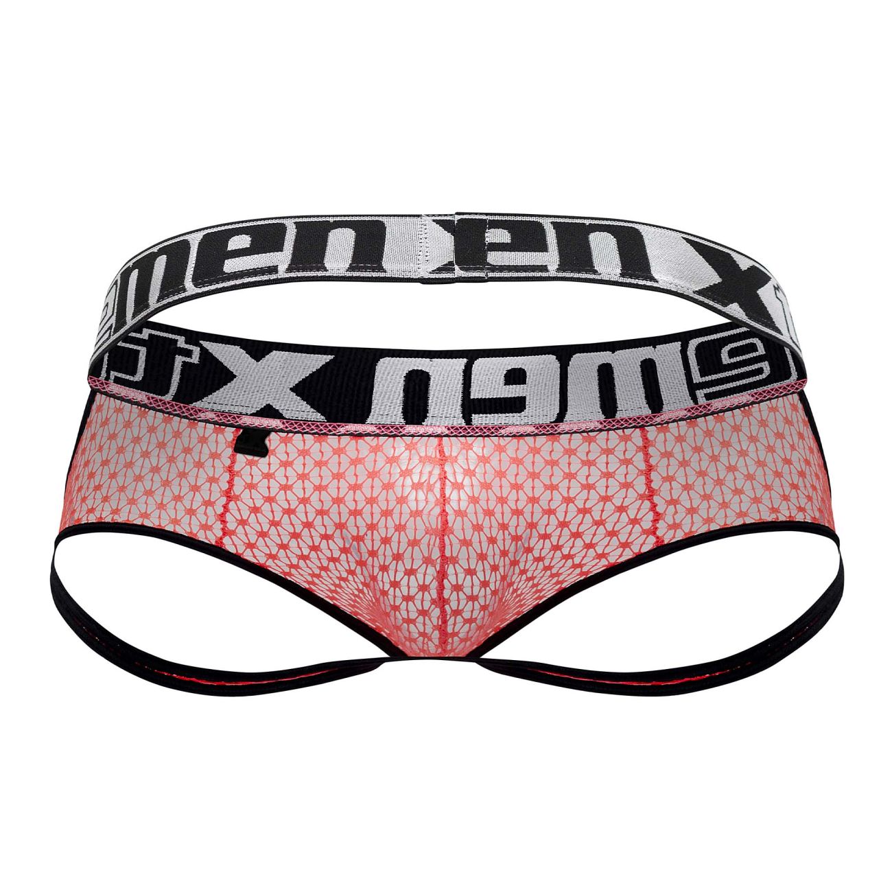Xtremen 91119 Lace Jockstrap Color Coral - DealByEthan.gay loves Xtremen