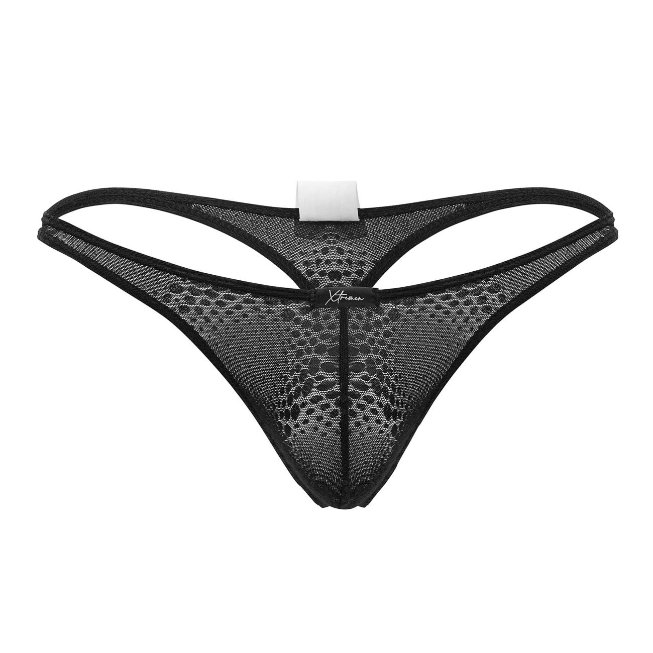 Xtremen 91120 Lace Thongs Color Black - DealByEthan.gay loves Xtremen