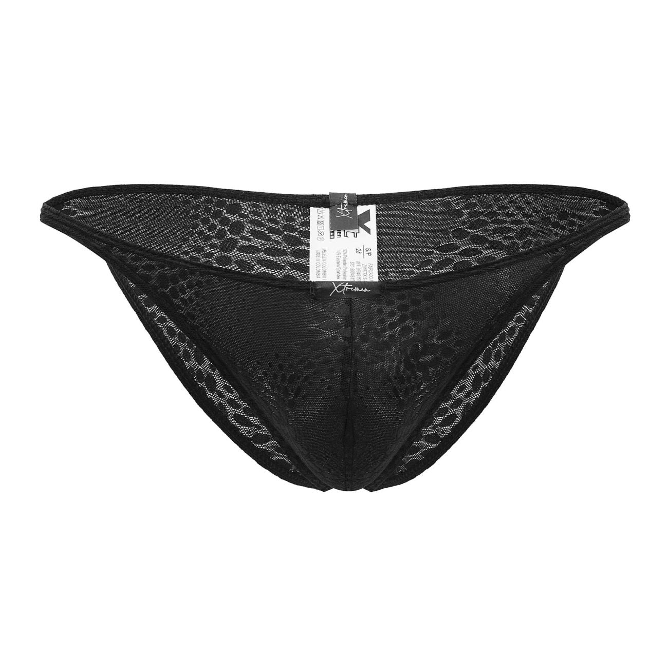 Xtremen 91121 Lace Bikini Color Black - DealByEthan.gay loves Xtremen