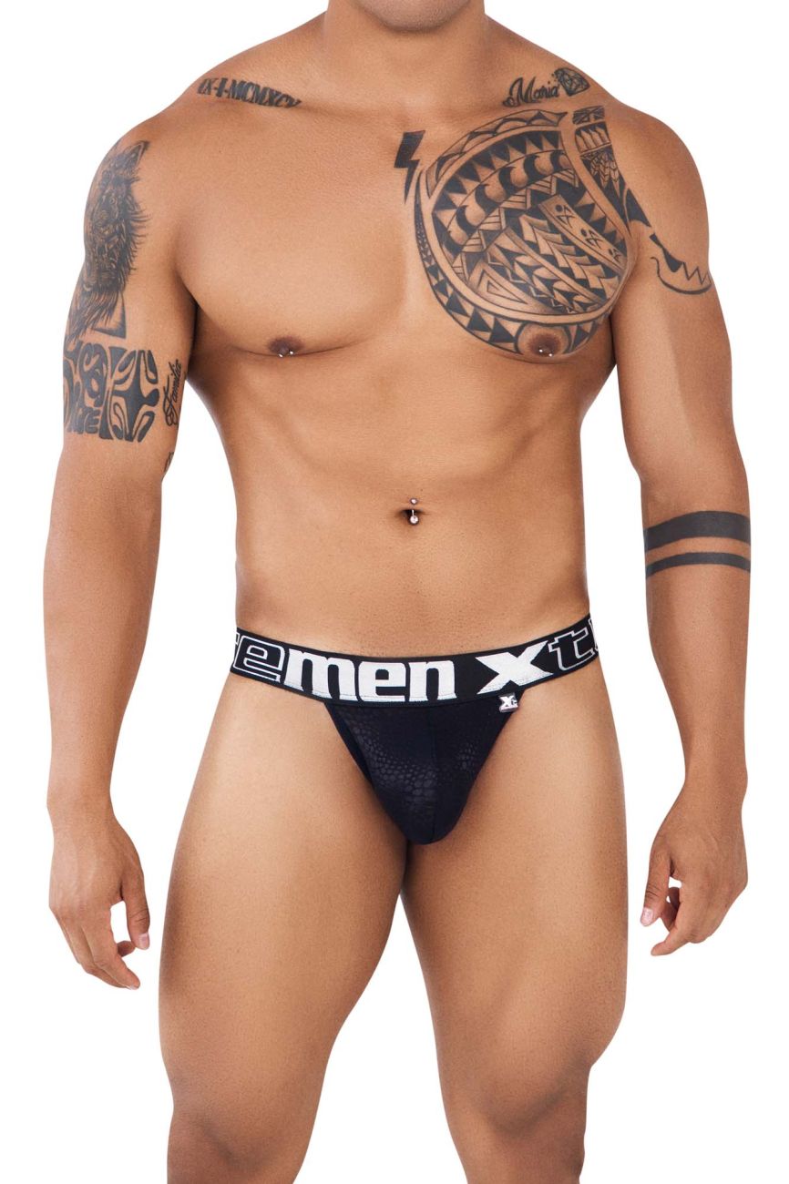 Xtremen 91122 Lace Bikini Color Black - DealByEthan.gay loves Xtremen
