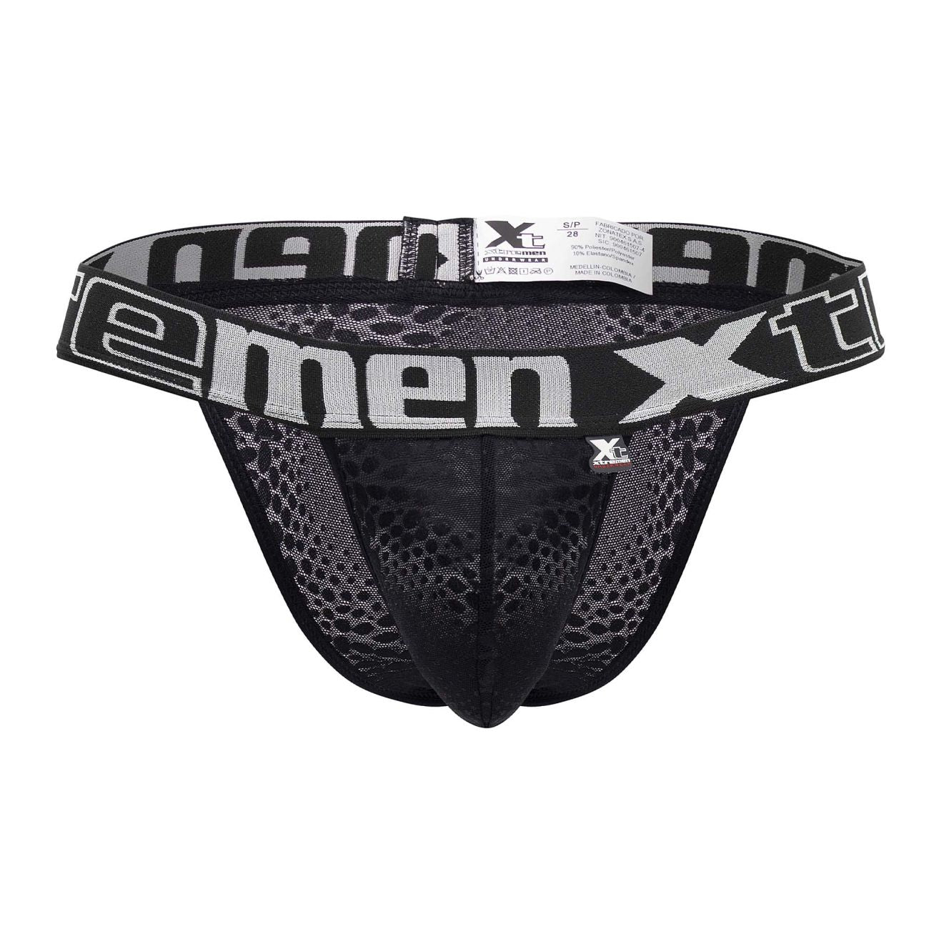 Xtremen 91122 Lace Bikini Color Black - DealByEthan.gay loves Xtremen