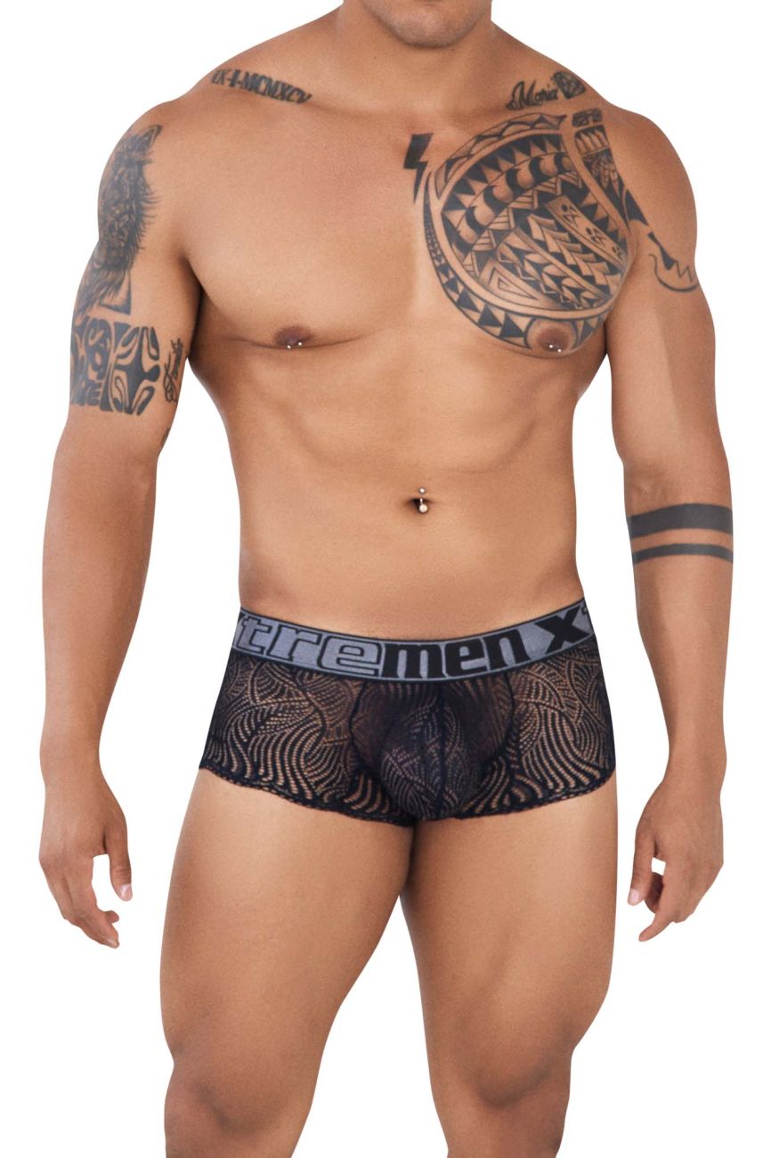Xtremen 91123 Lace Briefs Color Black - DealByEthan.gay loves Xtremen