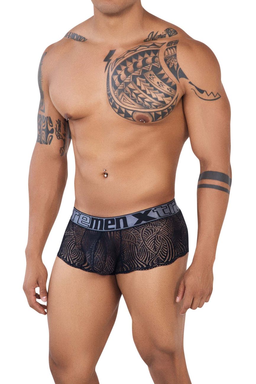 Xtremen 91123 Lace Briefs Color Black - DealByEthan.gay loves Xtremen