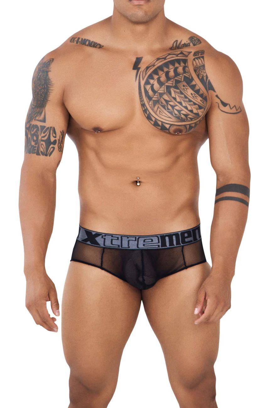 Xtremen 91124 Lace Jockstrap Color Black - DealByEthan.gay loves Xtremen