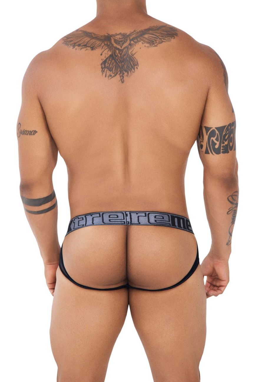 Xtremen 91124 Lace Jockstrap Color Black - DealByEthan.gay loves Xtremen