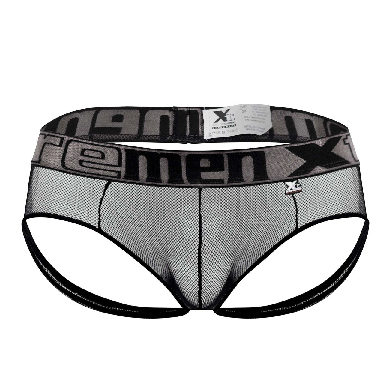 Xtremen 91124 Lace Jockstrap Color Black - DealByEthan.gay loves Xtremen