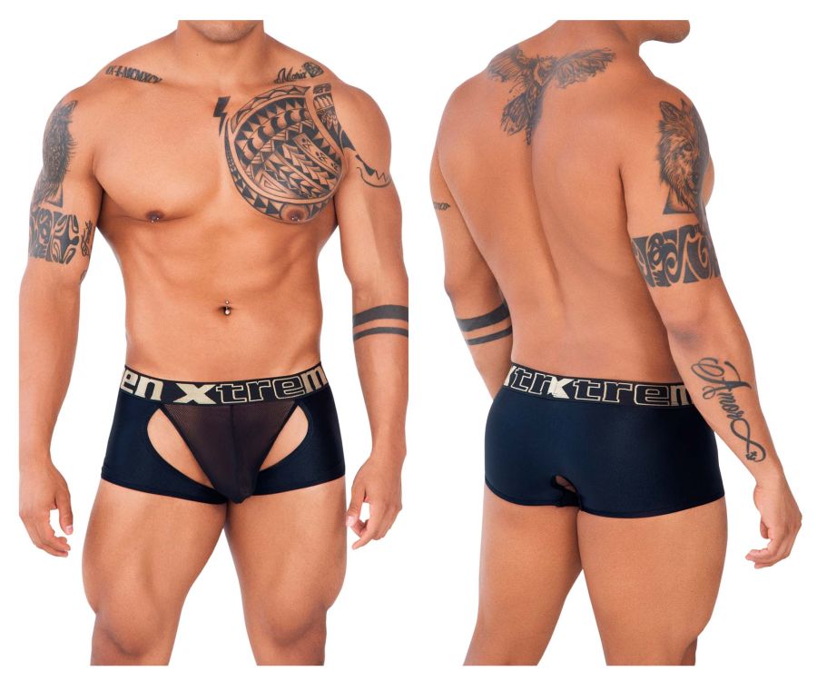 Xtremen 91125 Mesh Trunks Color Black - DealByEthan.gay loves Xtremen