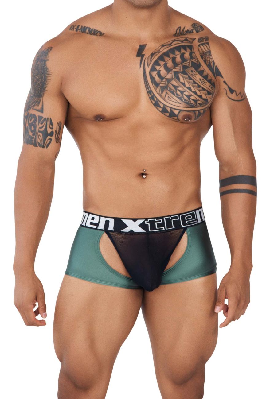 Xtremen 91125 Mesh Trunks Color Green - DealByEthan.gay loves Xtremen