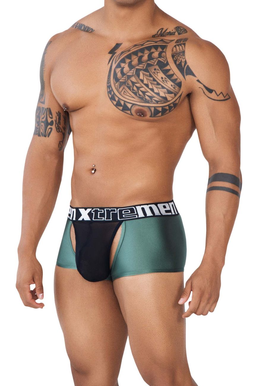 Xtremen 91125 Mesh Trunks Color Green - DealByEthan.gay loves Xtremen