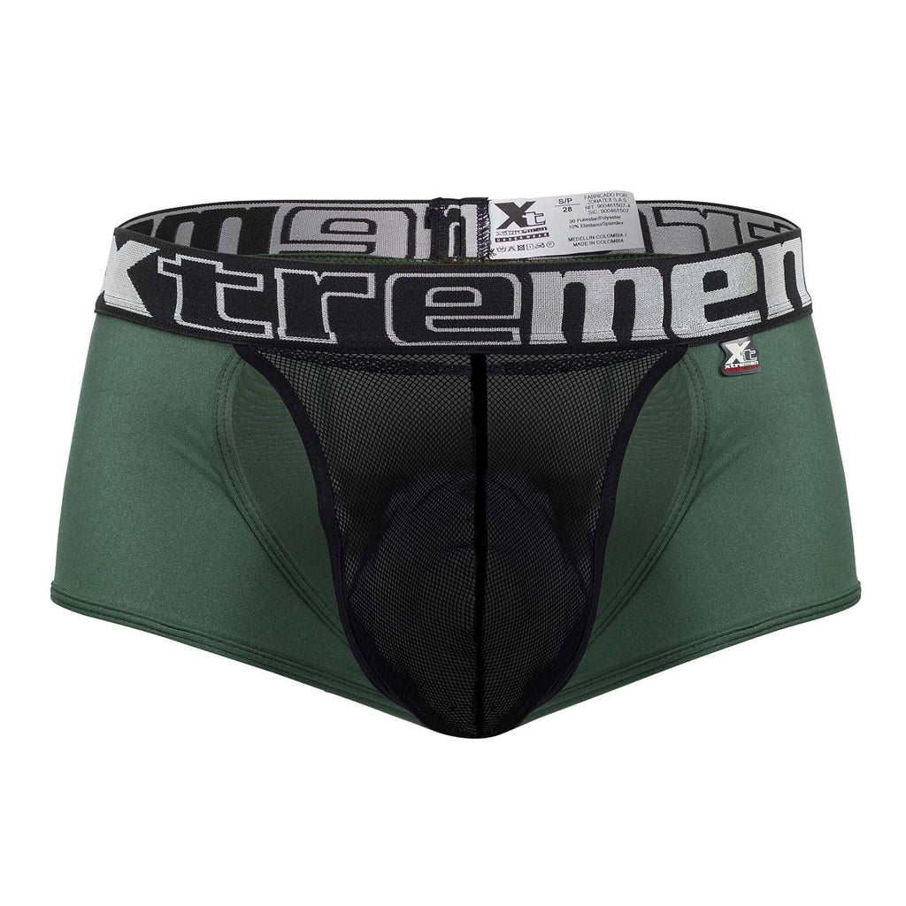 Xtremen 91125 Mesh Trunks Color Green - DealByEthan.gay loves Xtremen