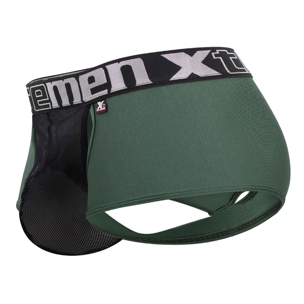 Xtremen 91125 Mesh Trunks Color Green - DealByEthan.gay loves Xtremen