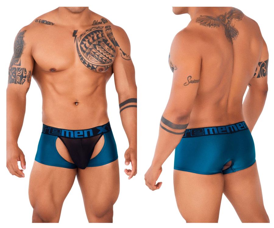 Xtremen 91125 Mesh Trunks Color Petrol - DealByEthan.gay loves Xtremen