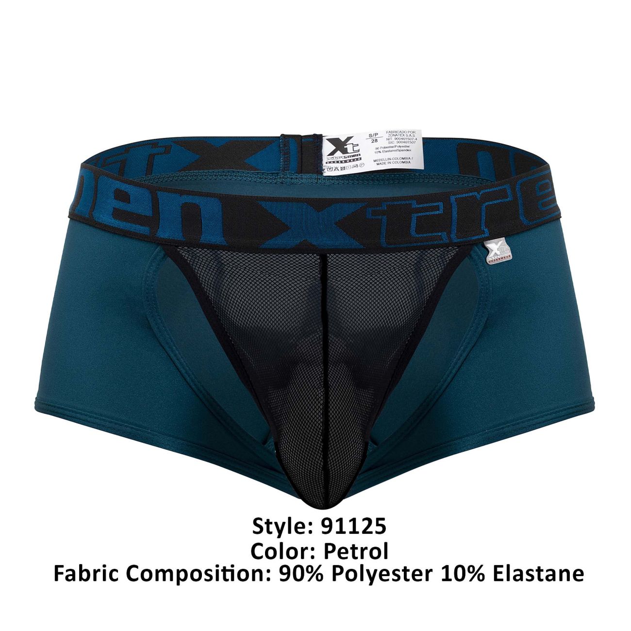 Xtremen 91125 Mesh Trunks Color Petrol - DealByEthan.gay loves Xtremen