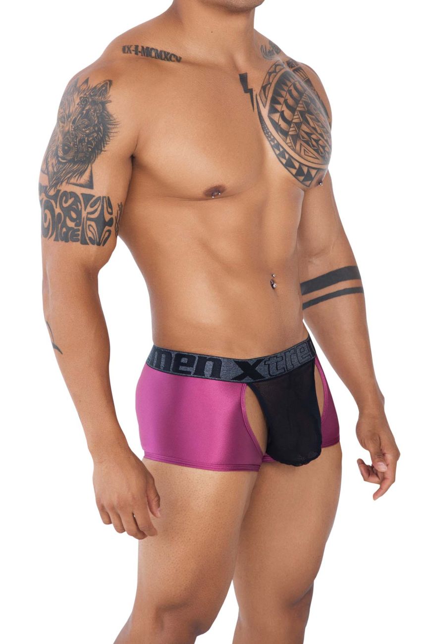 Xtremen 91125 Mesh Trunks Color Violet - DealByEthan.gay loves Xtremen