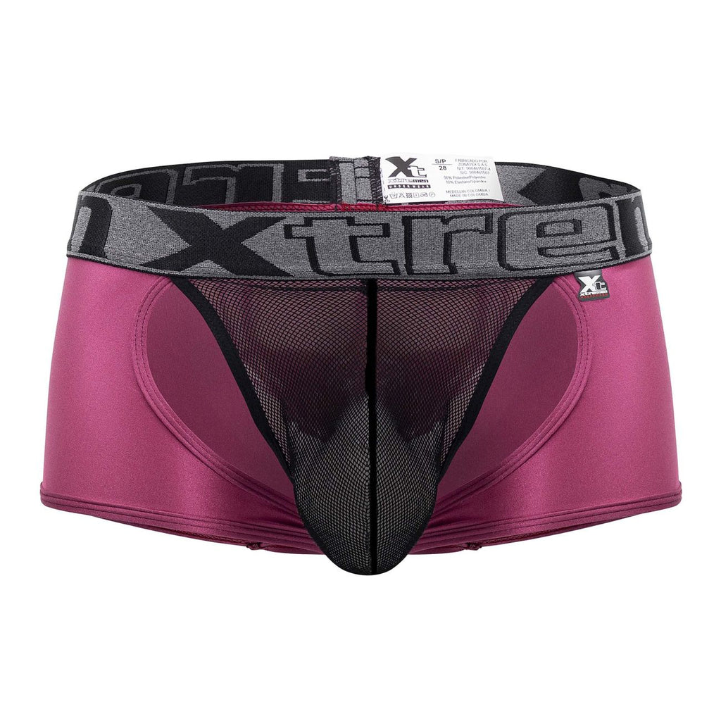 Xtremen 91125 Mesh Trunks Color Violet - DealByEthan.gay loves Xtremen