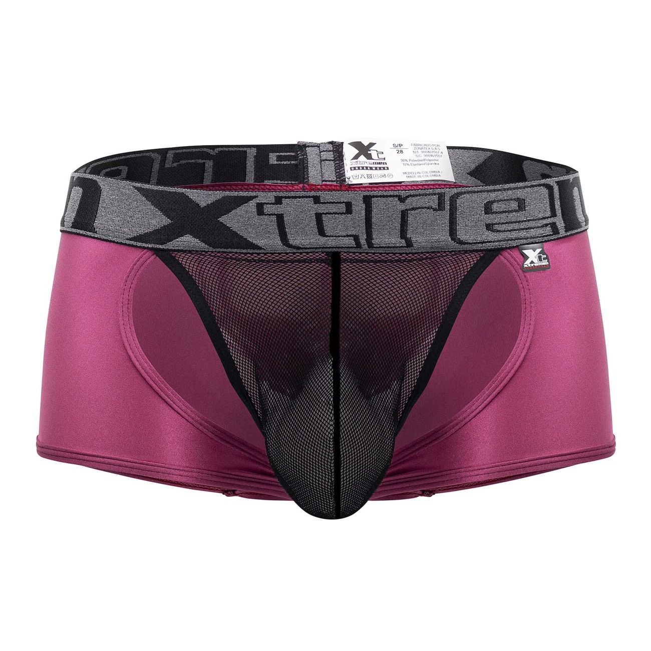 Xtremen 91125 Mesh Trunks Color Violet - DealByEthan.gay loves Xtremen