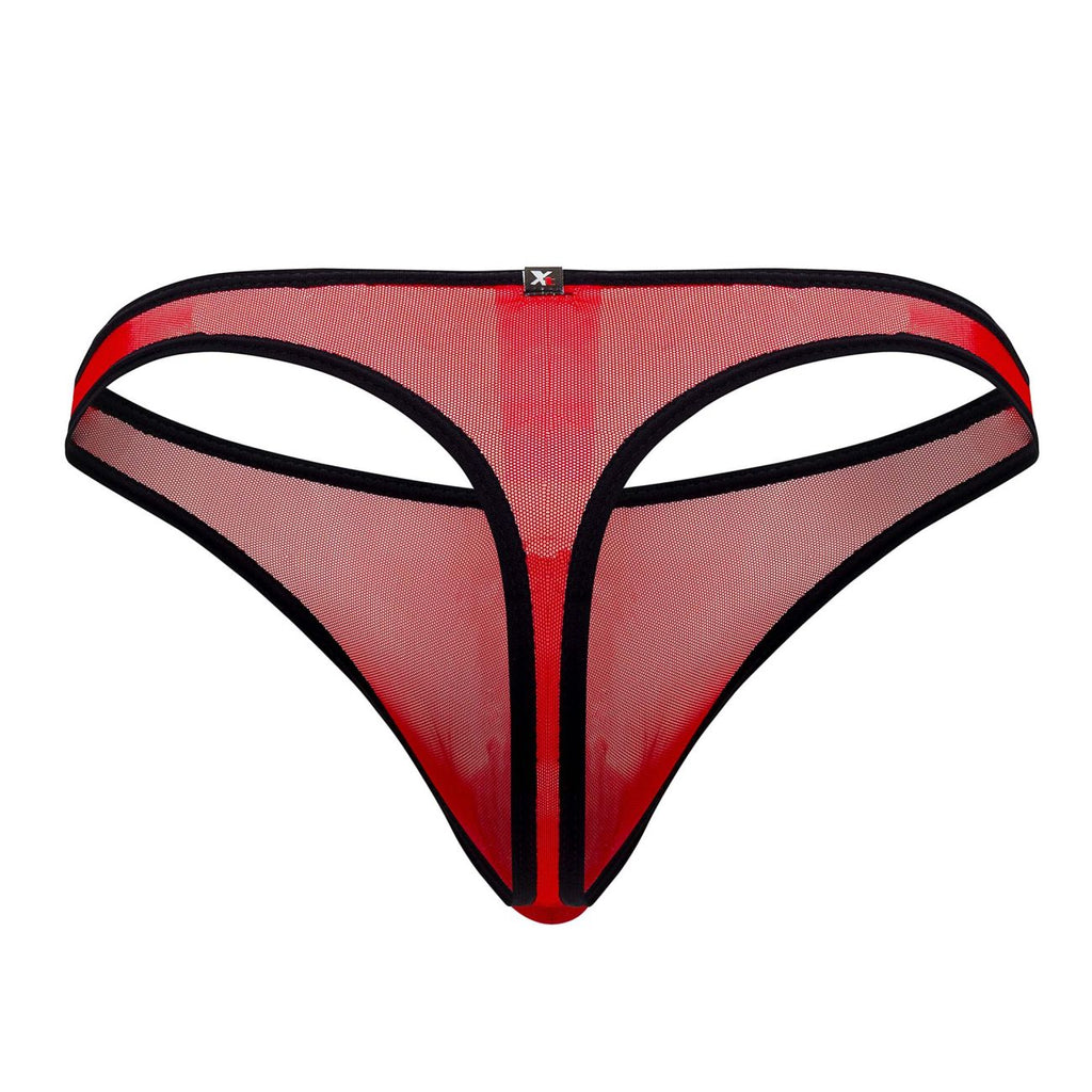 Xtremen 91126 Mesh Thongs Color Red - DealByEthan.gay loves Xtremen