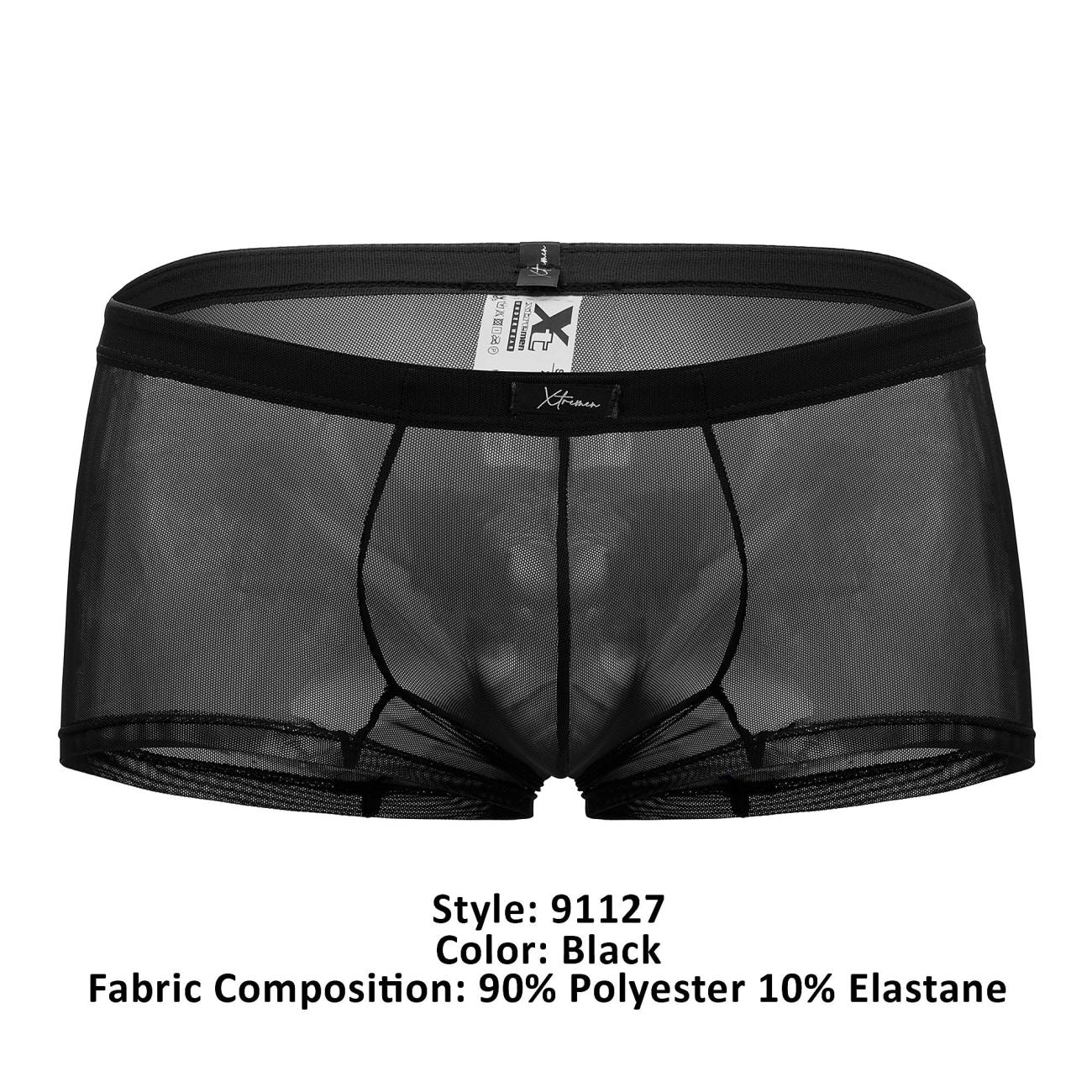 Xtremen 91127 Mesh Trunks Color Black - DealByEthan.gay loves Xtremen
