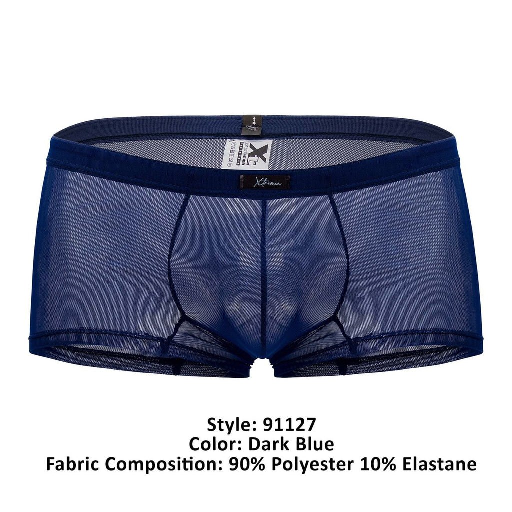 Xtremen 91127 Mesh Trunks Color Dark Blue - DealByEthan.gay loves Xtremen