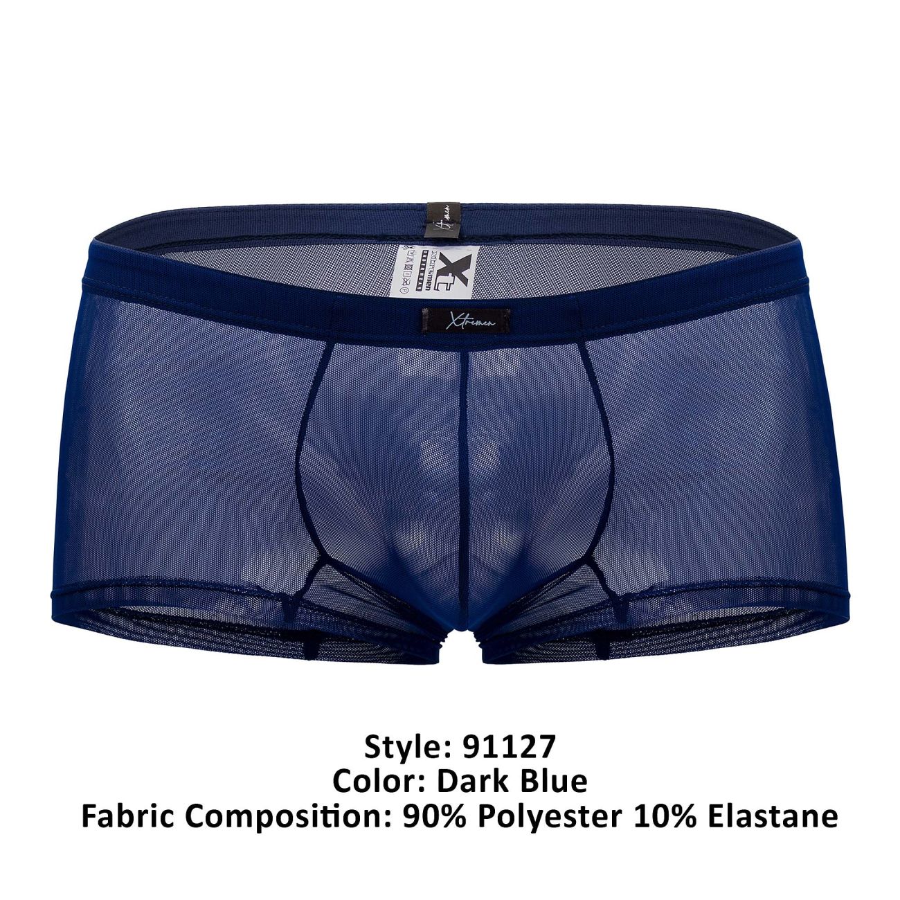 Xtremen 91127 Mesh Trunks Color Dark Blue - DealByEthan.gay loves Xtremen