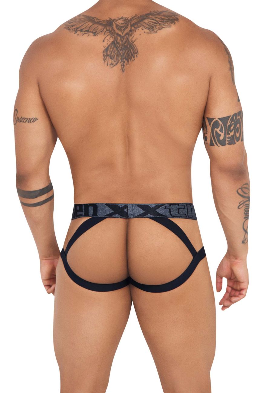 Xtremen 91128 Snake print Jockstrap Color Black - DealByEthan.gay loves Xtremen