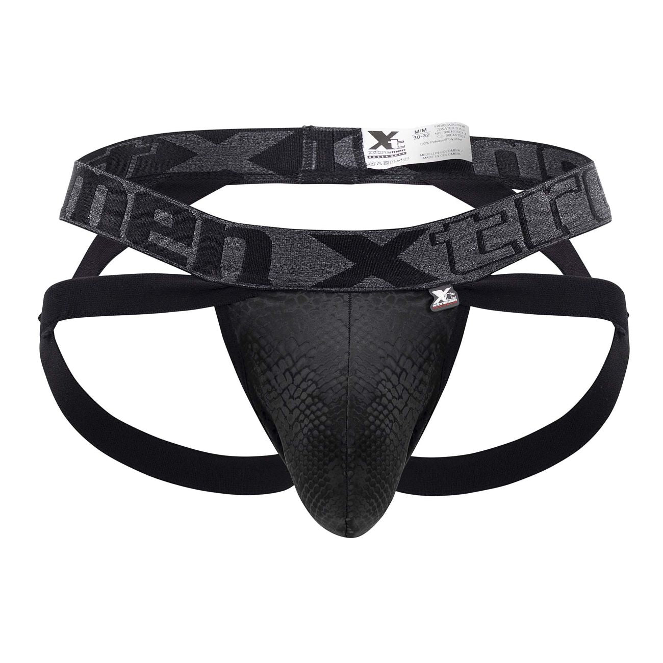 Xtremen 91128 Snake print Jockstrap Color Black - DealByEthan.gay loves Xtremen