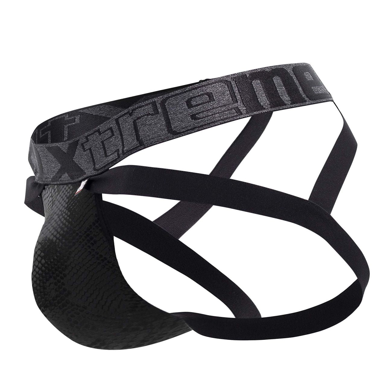 Xtremen 91128 Snake print Jockstrap Color Black - DealByEthan.gay loves Xtremen