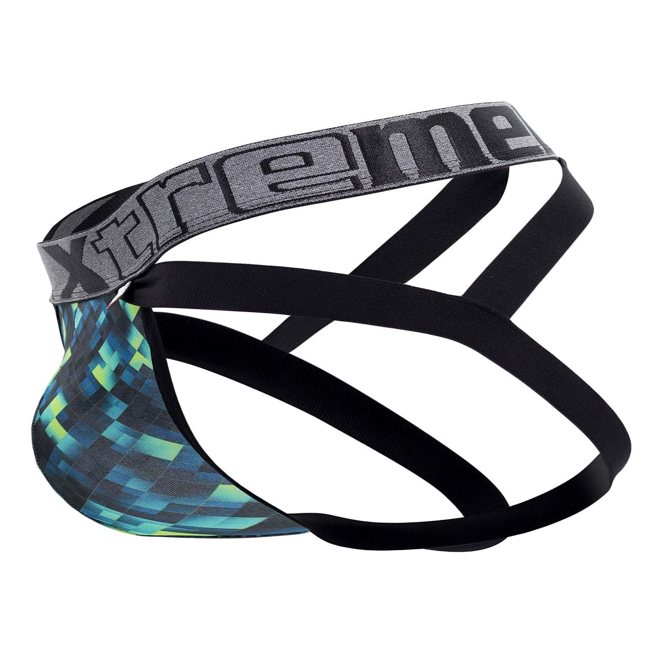 Xtremen 91130 Printed Jockstrap Color Green - DealByEthan.gay loves Xtremen