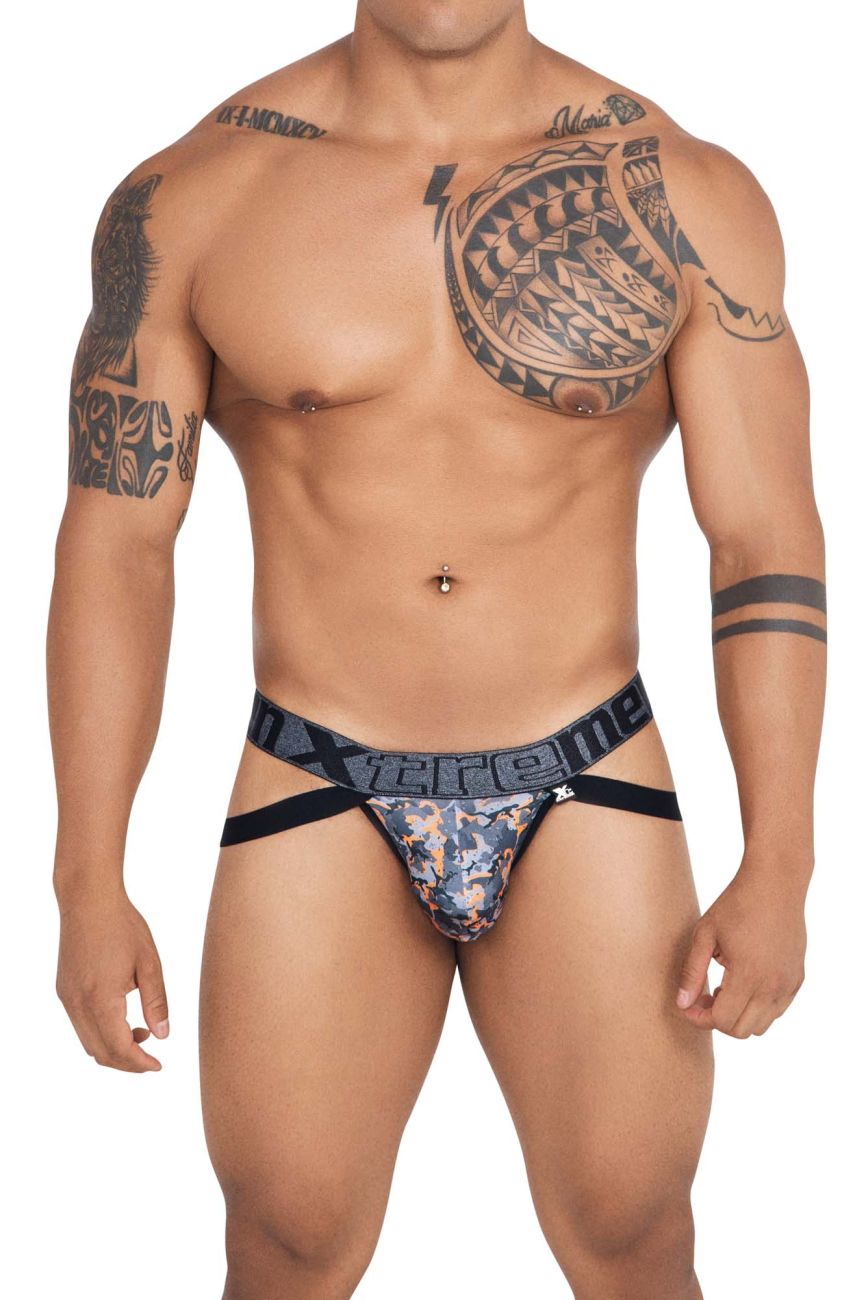 Xtremen 91130 Printed Jockstrap Color Orange - DealByEthan.gay loves Xtremen