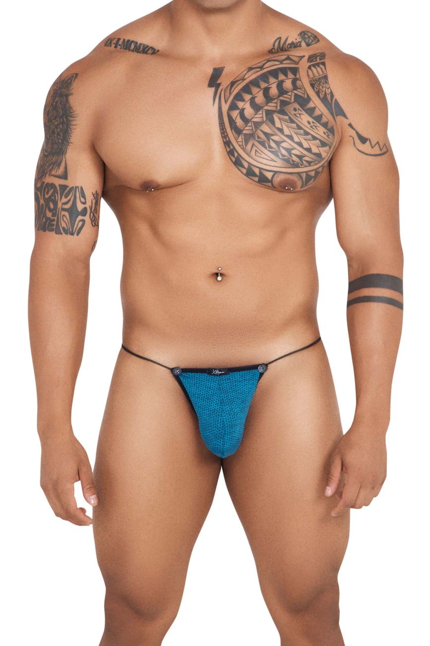 Xtremen 91132 Mesh Bikini Color Petrol - DealByEthan.gay loves Xtremen