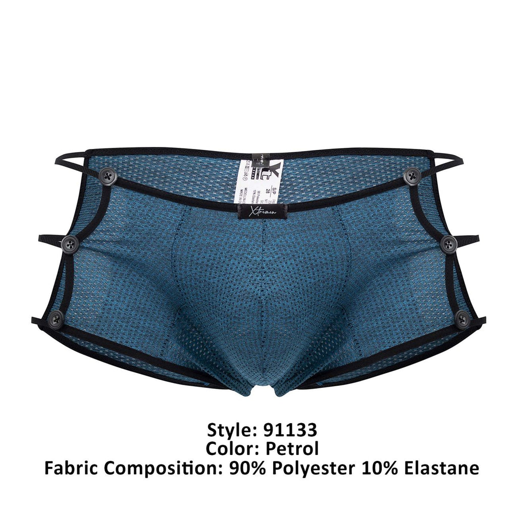 Xtremen 91133 Mesh Briefs Color Petrol - DealByEthan.gay loves Xtremen