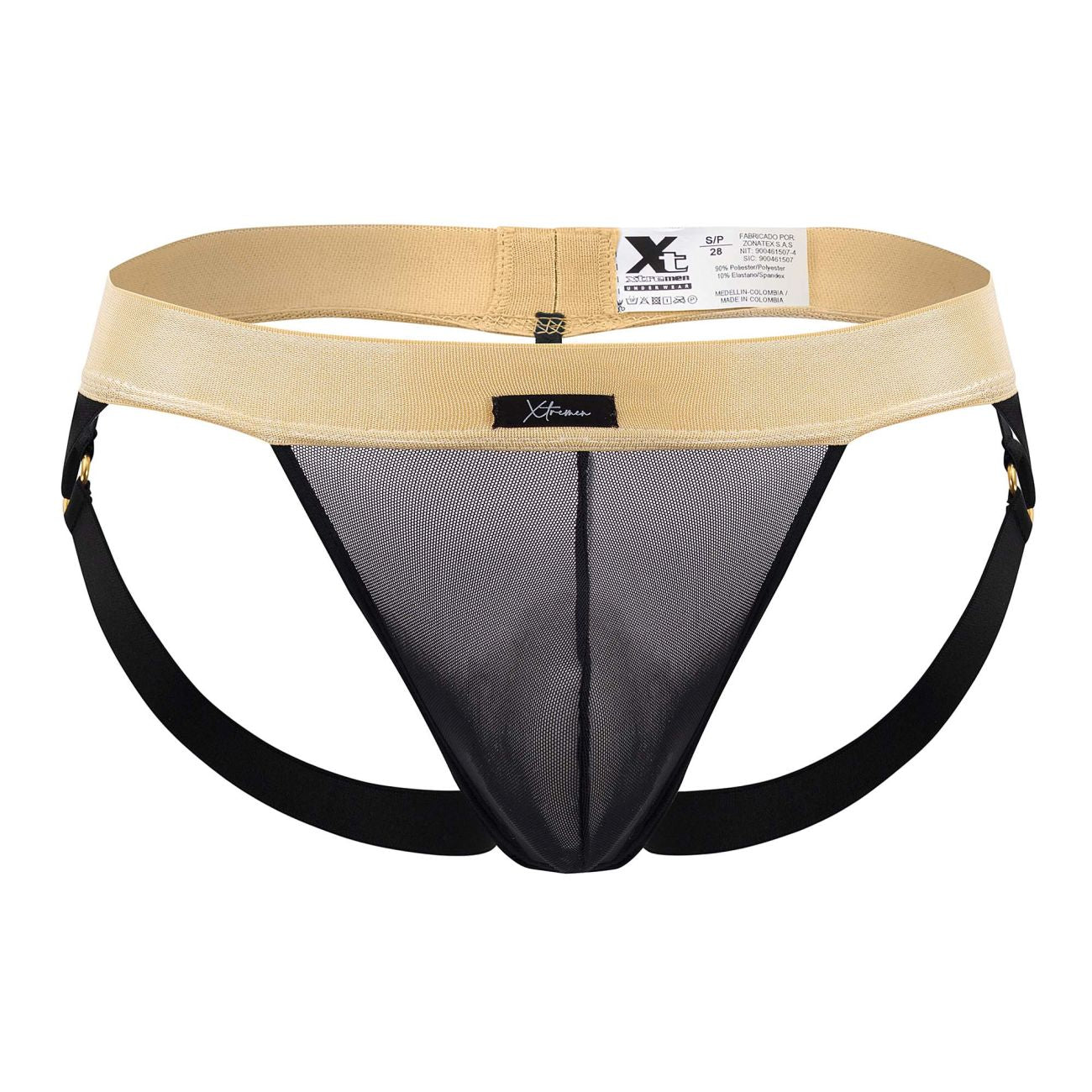 Xtremen 91134 Mesh Jockstrap Color Black - DealByEthan.gay loves Xtremen
