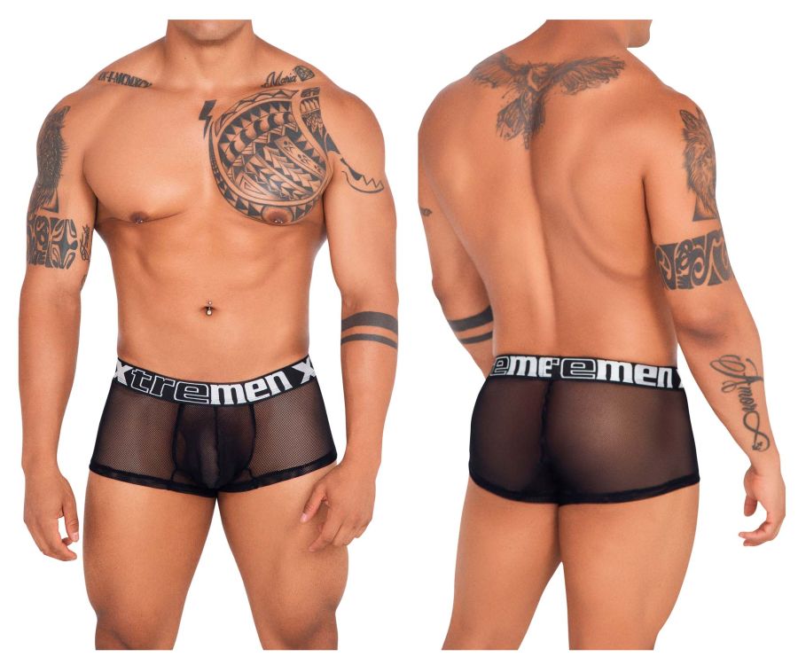 Xtremen 91135 Mesh Trunks Color Black - DealByEthan.gay loves Xtremen