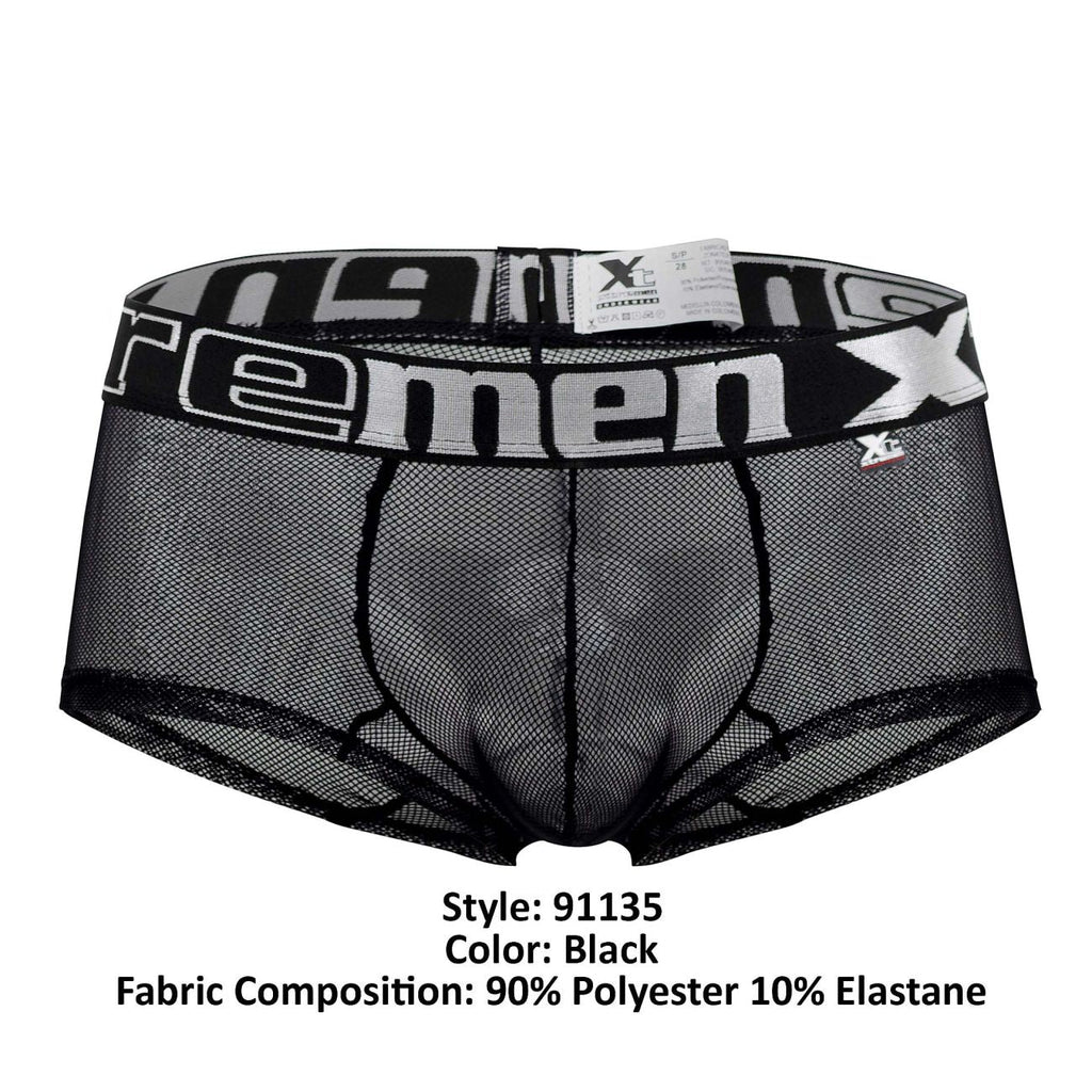 Xtremen 91135 Mesh Trunks Color Black - DealByEthan.gay loves Xtremen
