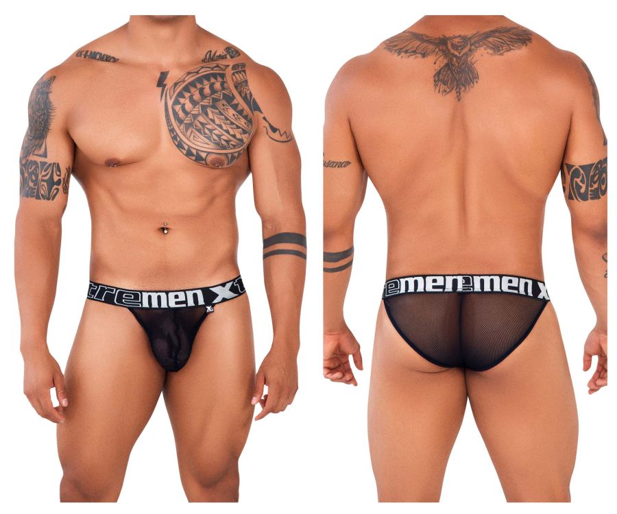 Xtremen 91136 Mesh Bikini Color Black - DealByEthan.gay loves Xtremen